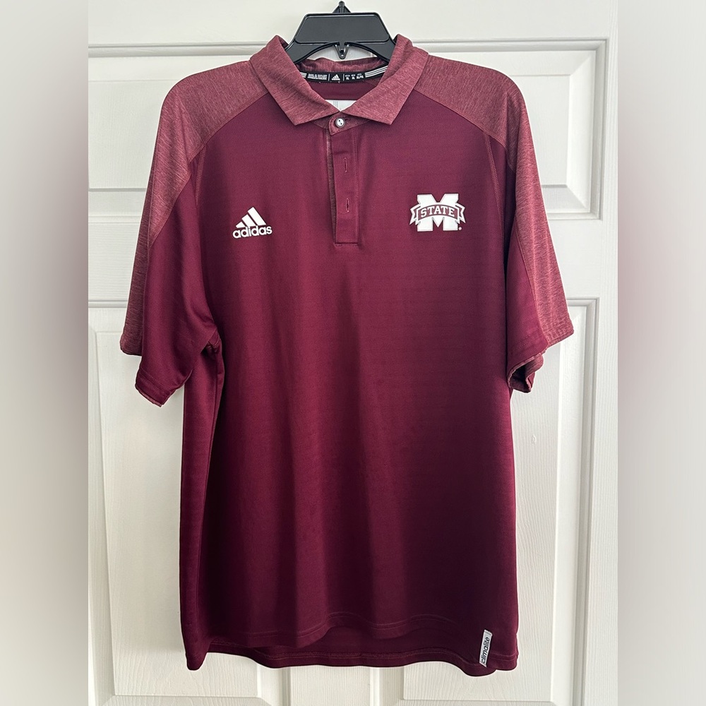 Mississippi State Adidas Pullovers (Set of 2- Maroon // Maroon) both XL